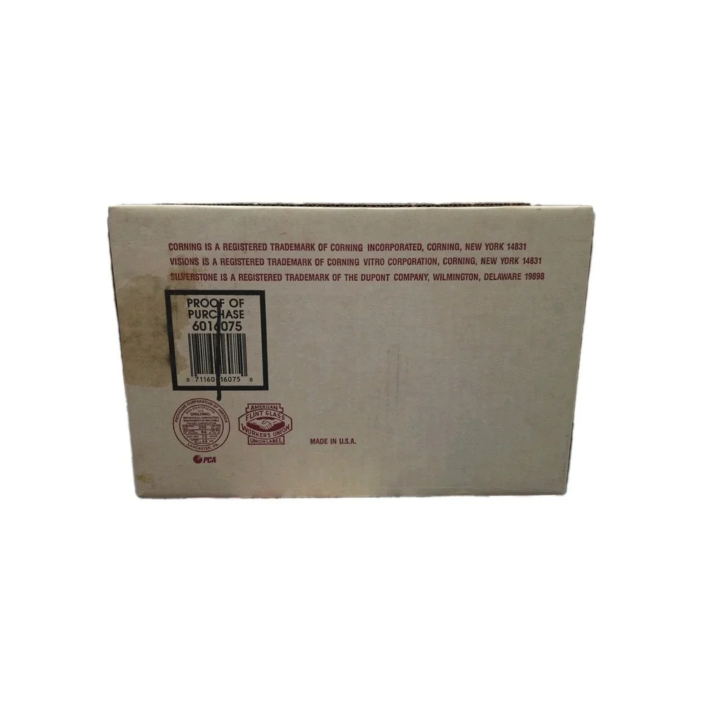 Vision Corning Ware Cranberry Teflon 7